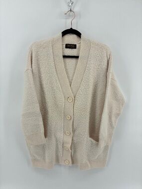 Cozy White Cardigan Sweater